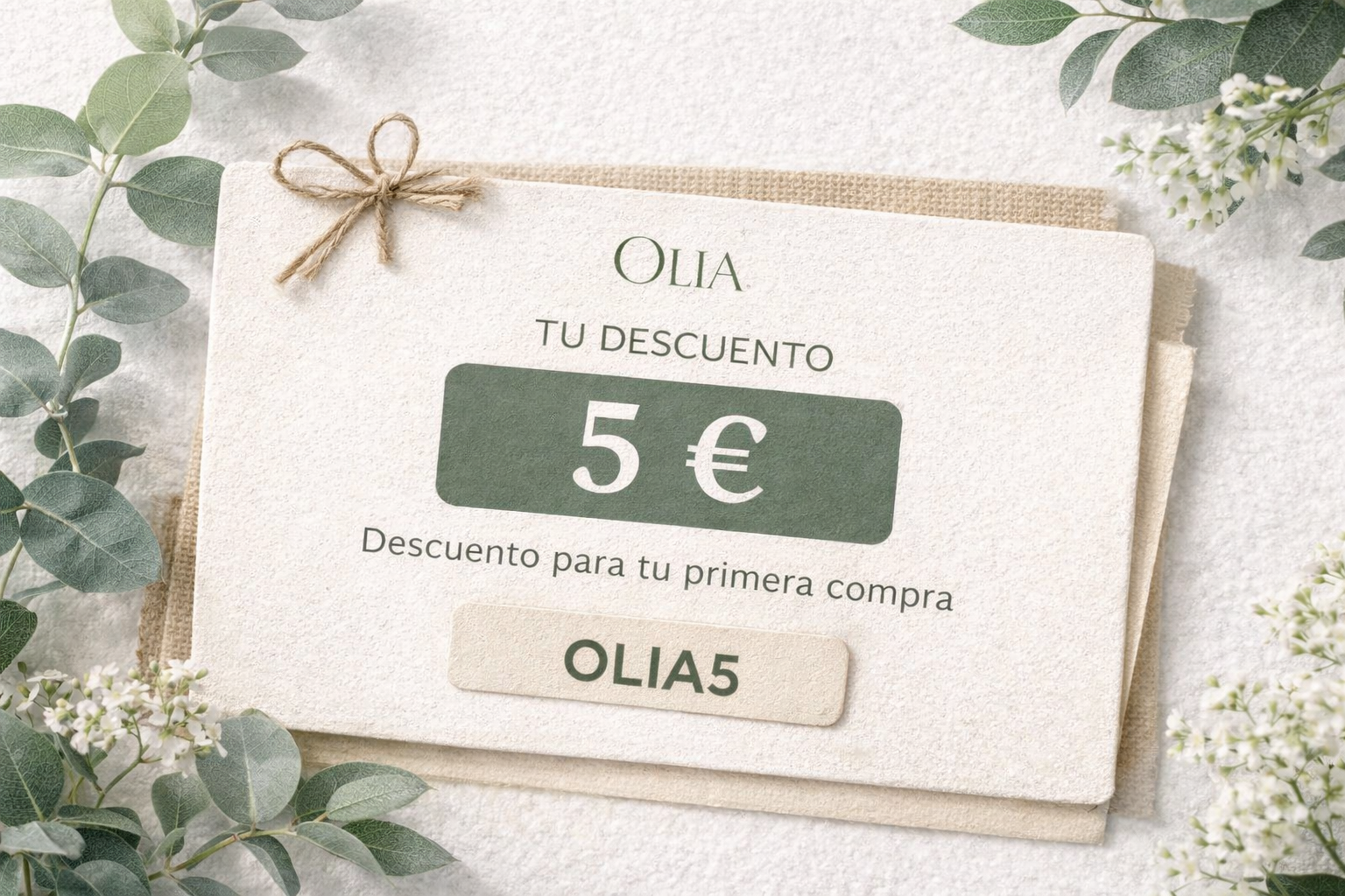 5 € DE DESCUENTO DE OLIA